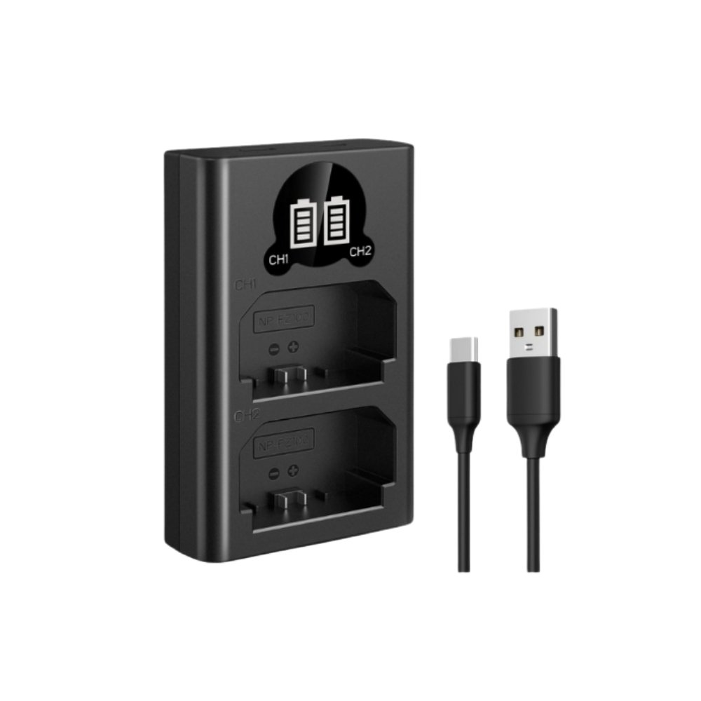K&amp;F Concept Chargeur NP-FZ100 pour Sony